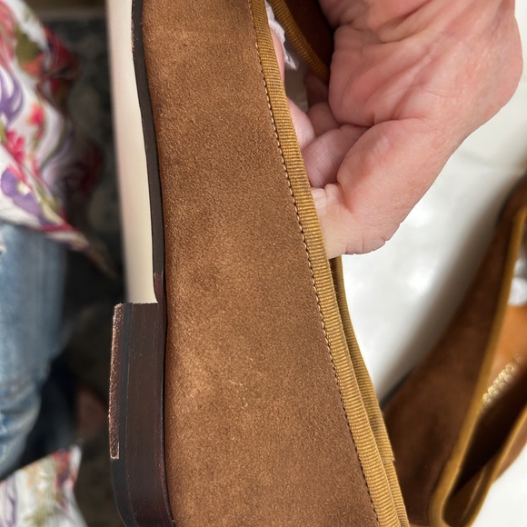 Women’s Stubbs & Wootton Brown Suede Embroidered Loafers SIZE 9AA Rare - Picture 11 of 11